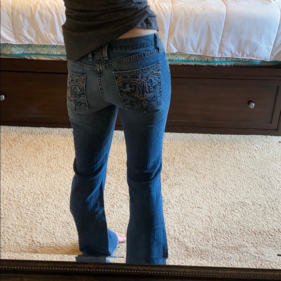 Lucky brand bootcut jean size 4/27 - Picture 5 of 8